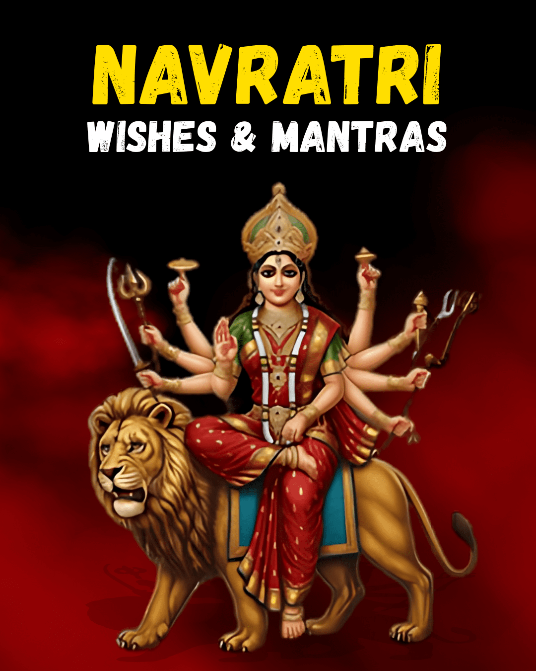 Navratri Wishes & Mantras 2025 IMAGES