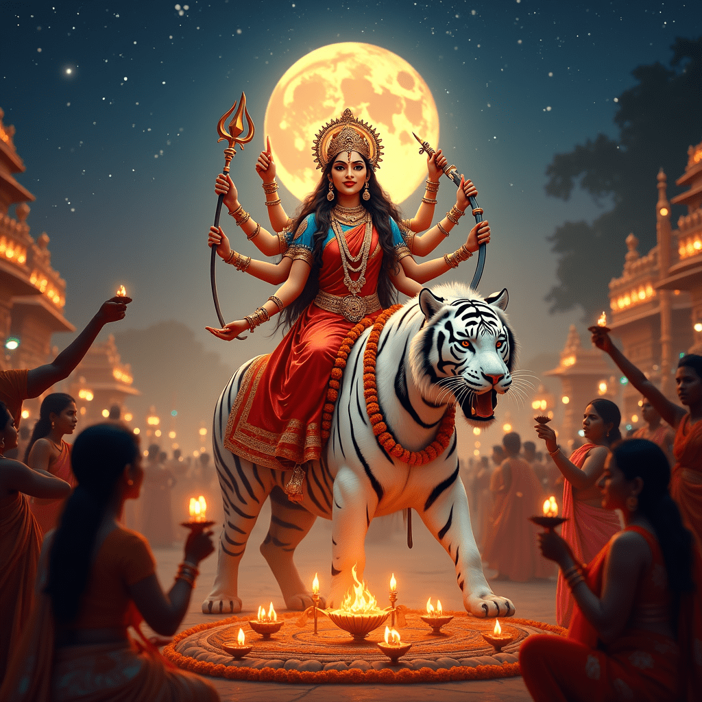 Maa Chandraghanta Image