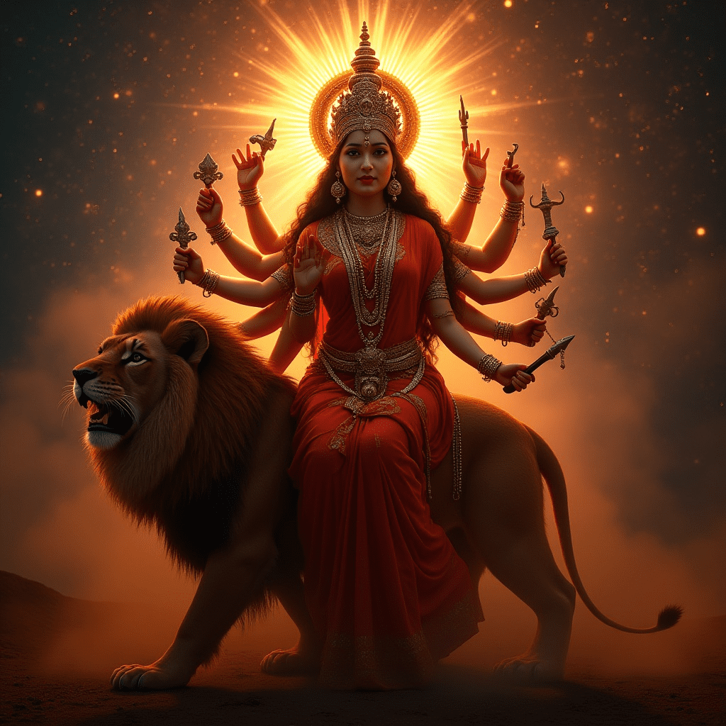 Maa Kushmanda image