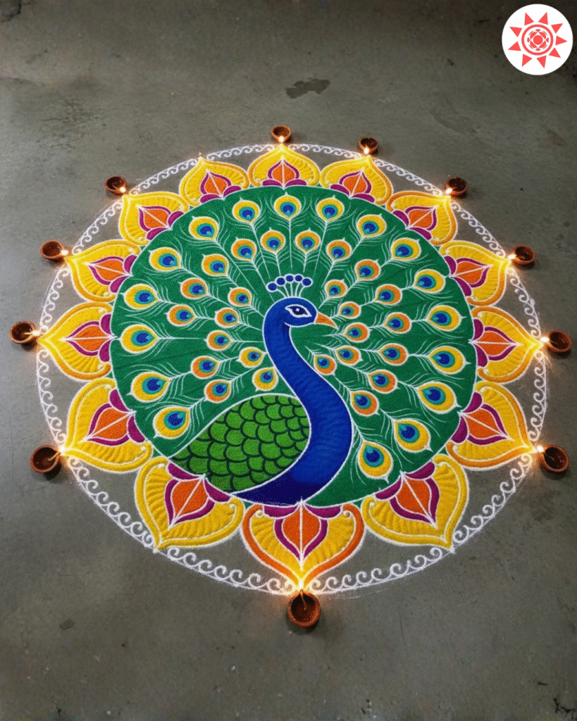 Rangoli Design for Diwali