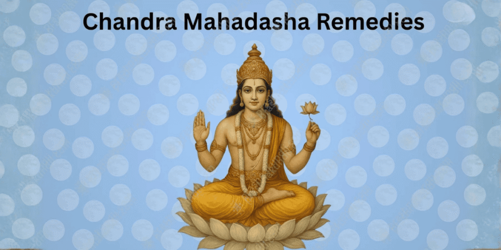 Chandra Mahadasha Remedies
