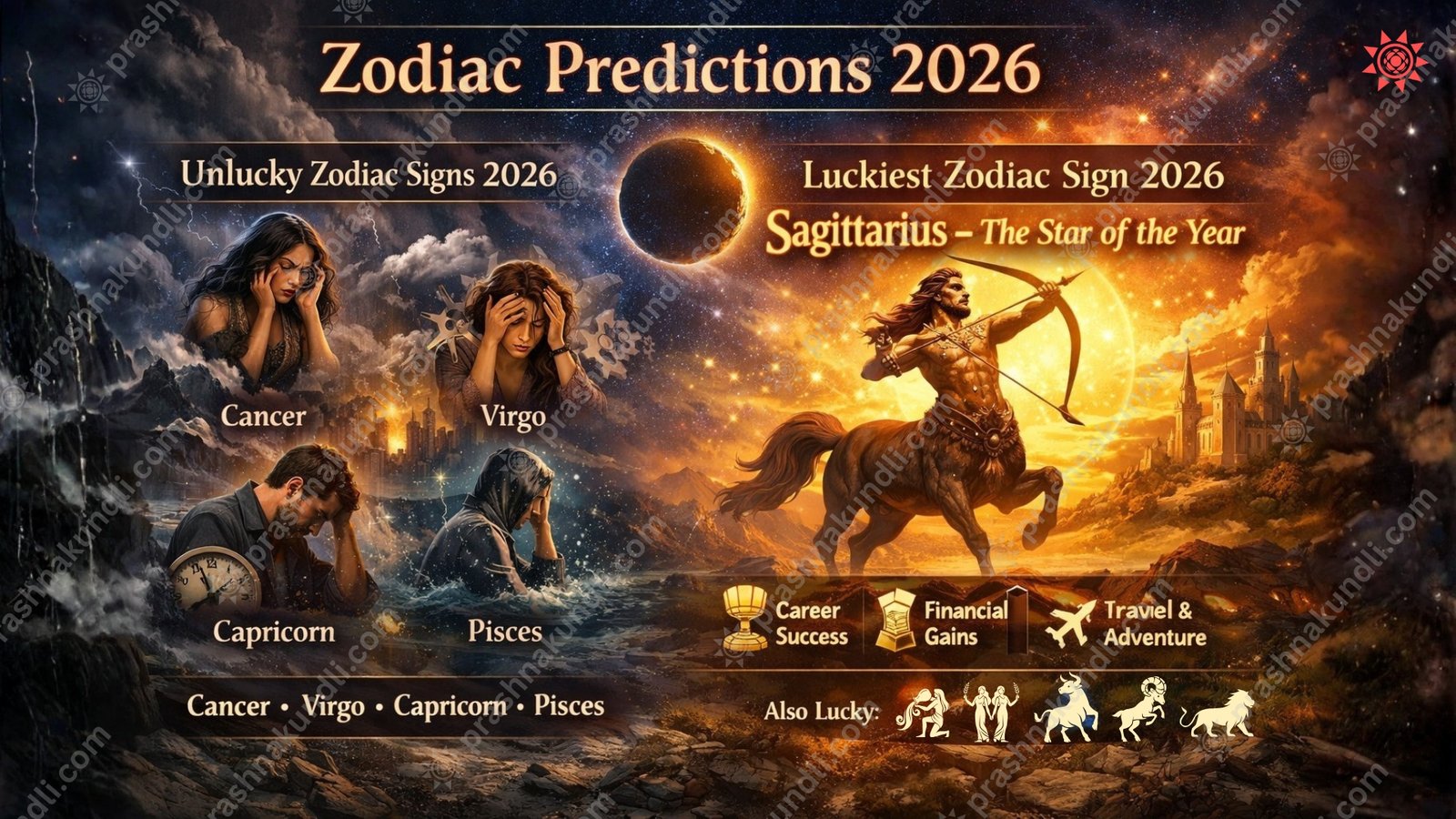 Unlucky Zodiac Signs in 2026
