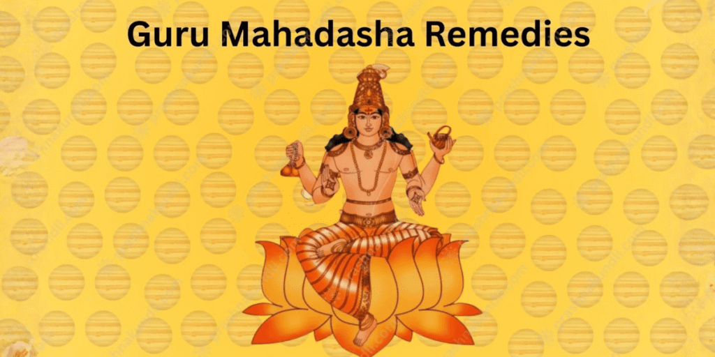 Guru Mahadasha Remedies