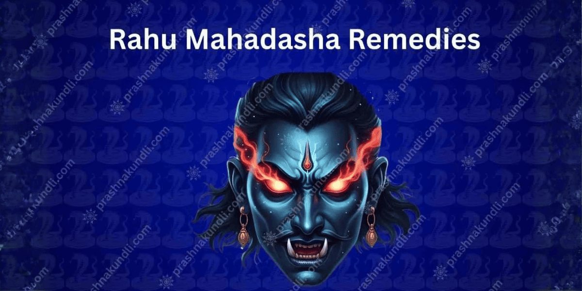 Rahu Mahadasha Remedies