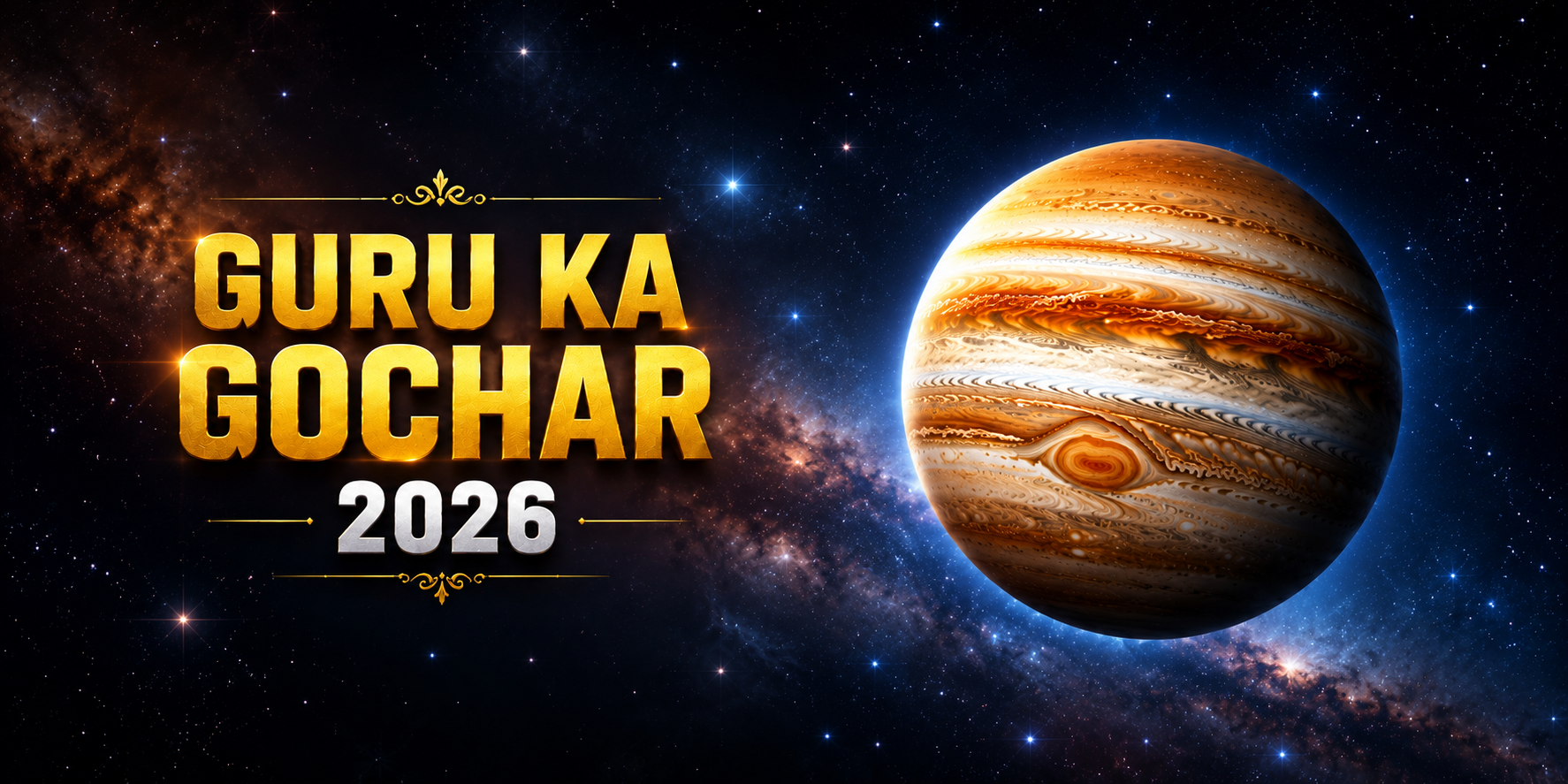 Guru ka Gochar 2026: Career, Paisa aur Marriage Par Kya Hoga Asar?