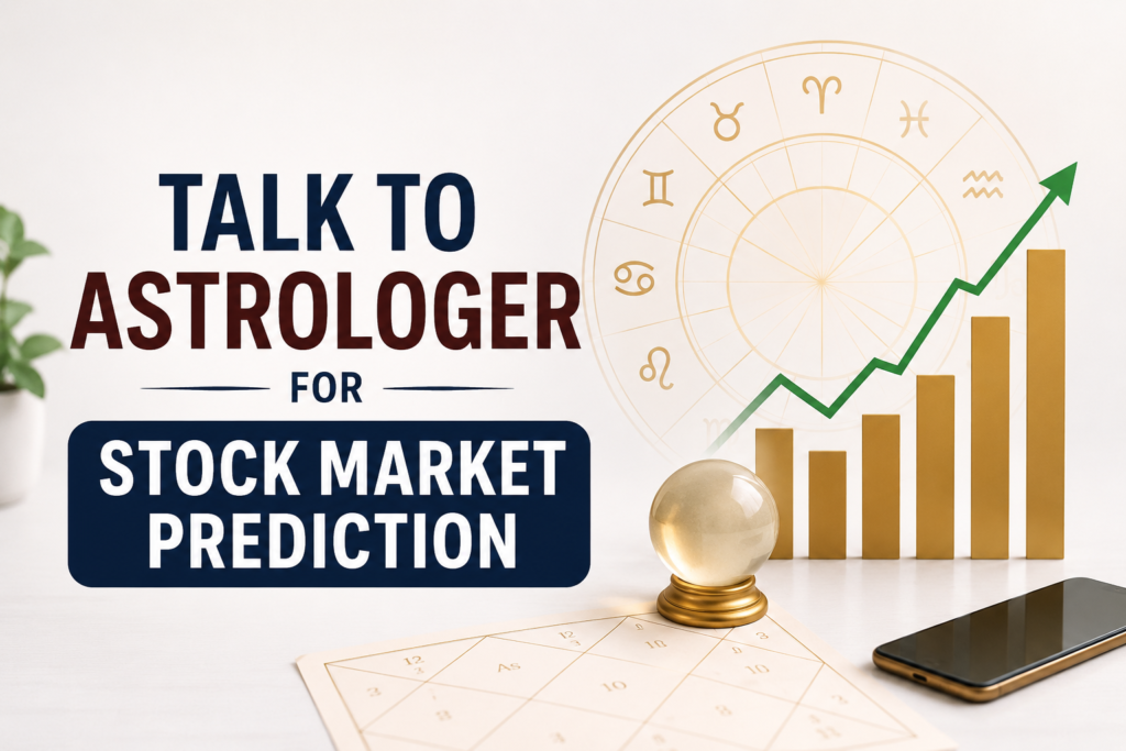 Talk to Astrologer For Stock market Prediction