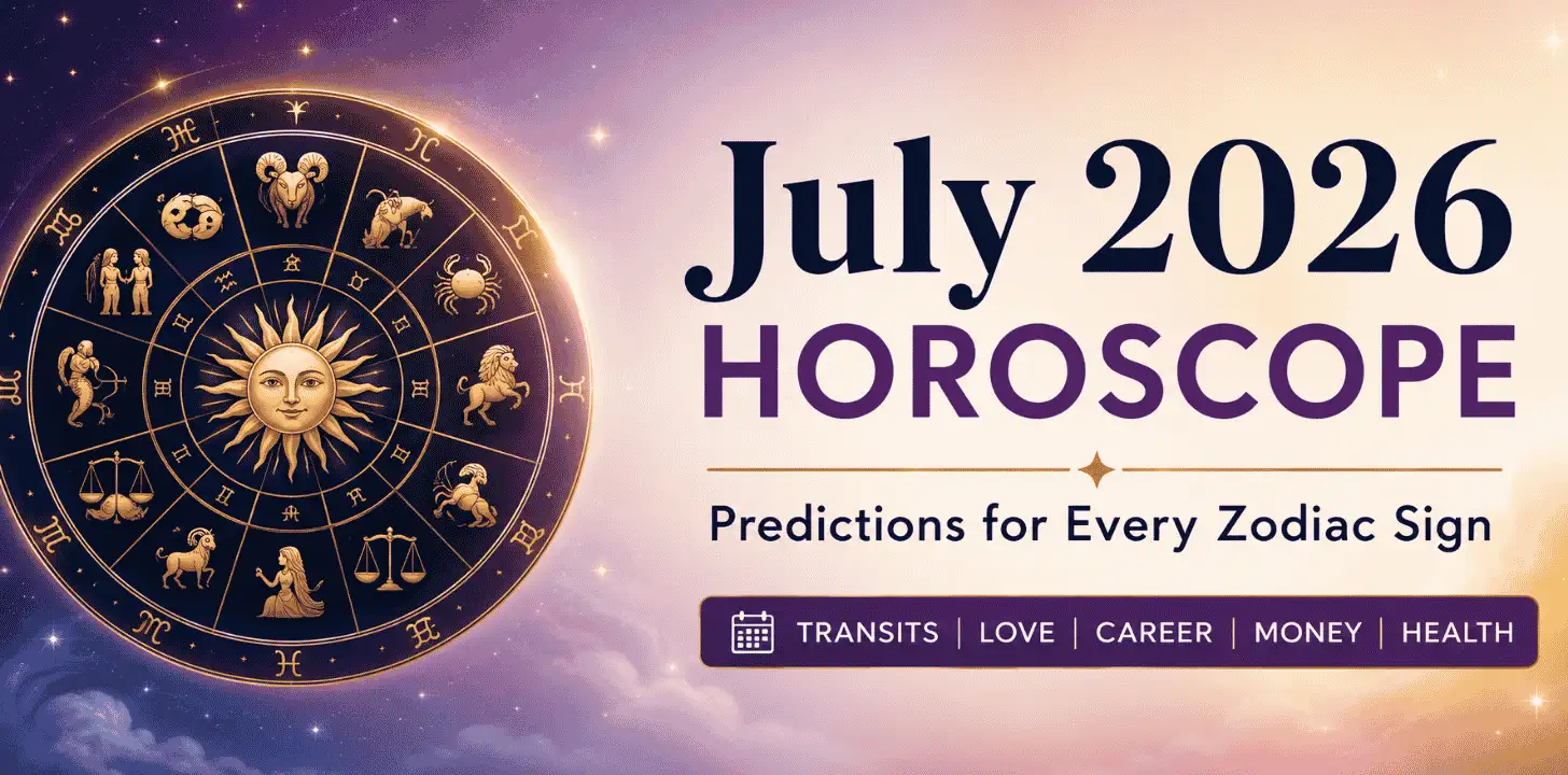 July 2026 Horoscope — From Confusion to Clarity to Confidence