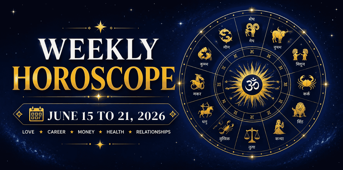 Weekly Horoscope June 15 to June 21, 2026