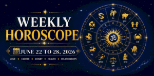 Weekly Horoscope June 22 to June 28, 2026
