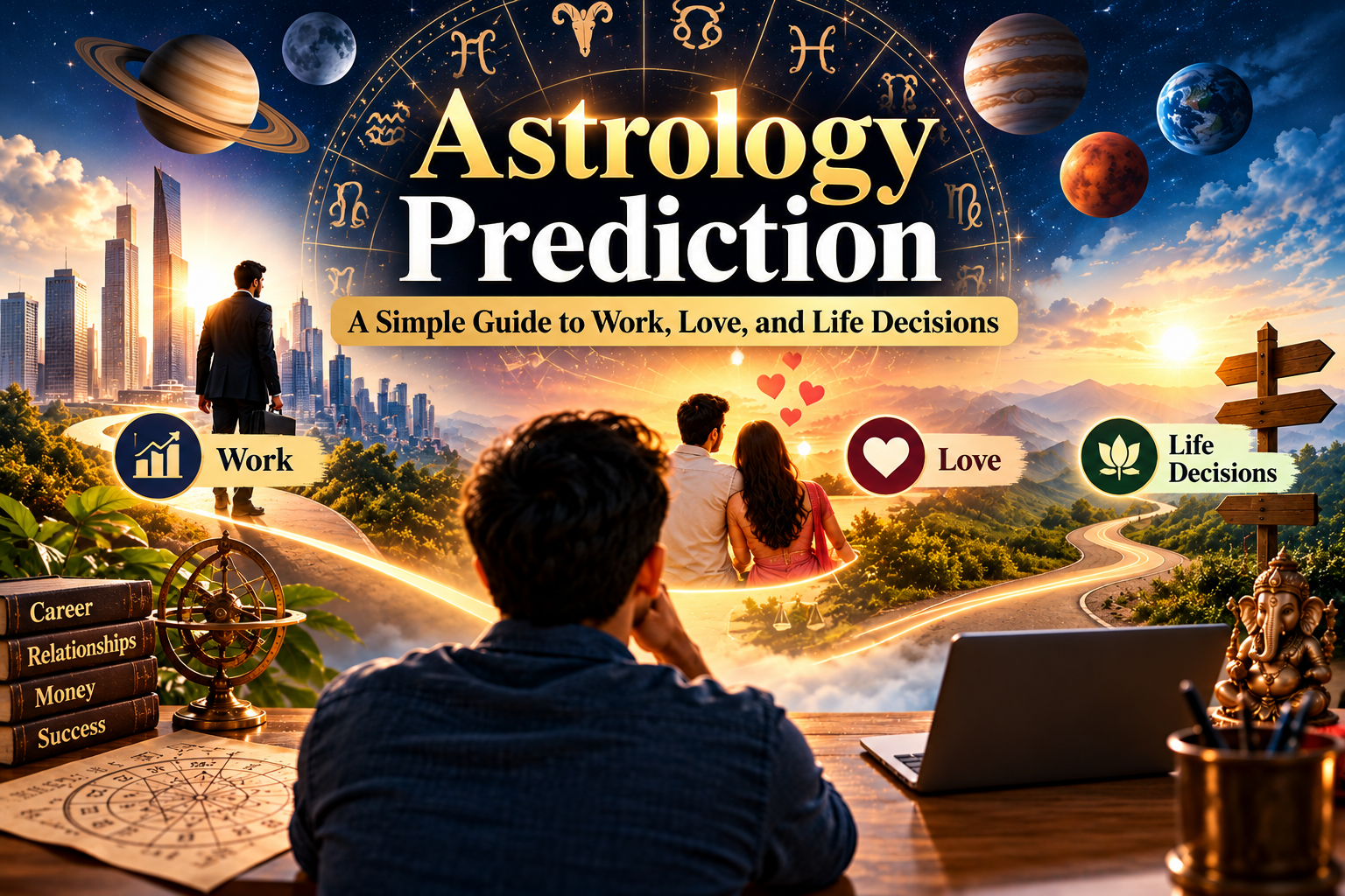 Astrology Prediction: A Simple Guide to Work, Love, and Life Decisions