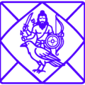 Purple line-art logo: armored warrior riding a dragon inside a diamond-shaped envelope outline.